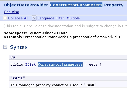 ObjectDataProvider